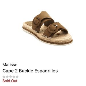 Matisse footwear cape saddle sandals size 8